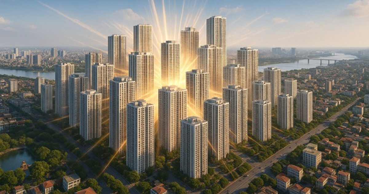 Nguồn cung căn hộ chung cư tại Thủ đô đạt kỷ lục, lần thứ 2 vượt mốc 10 ...