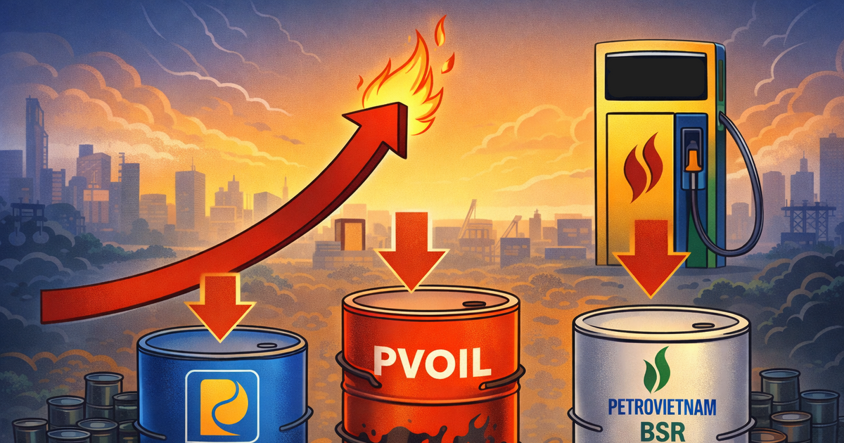 Hé lộ tồn kho của các ‘ông lớn’ xăng dầu Petrolimex, PVOIL và BSR trước thời điểm Trung Đông xung đột