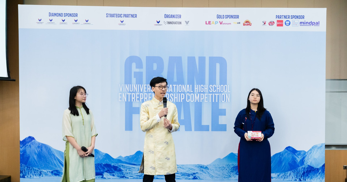 Gặp đội Quán quân VNEC 2026: Biến di sản trở thành chất liệu sáng tạo ...