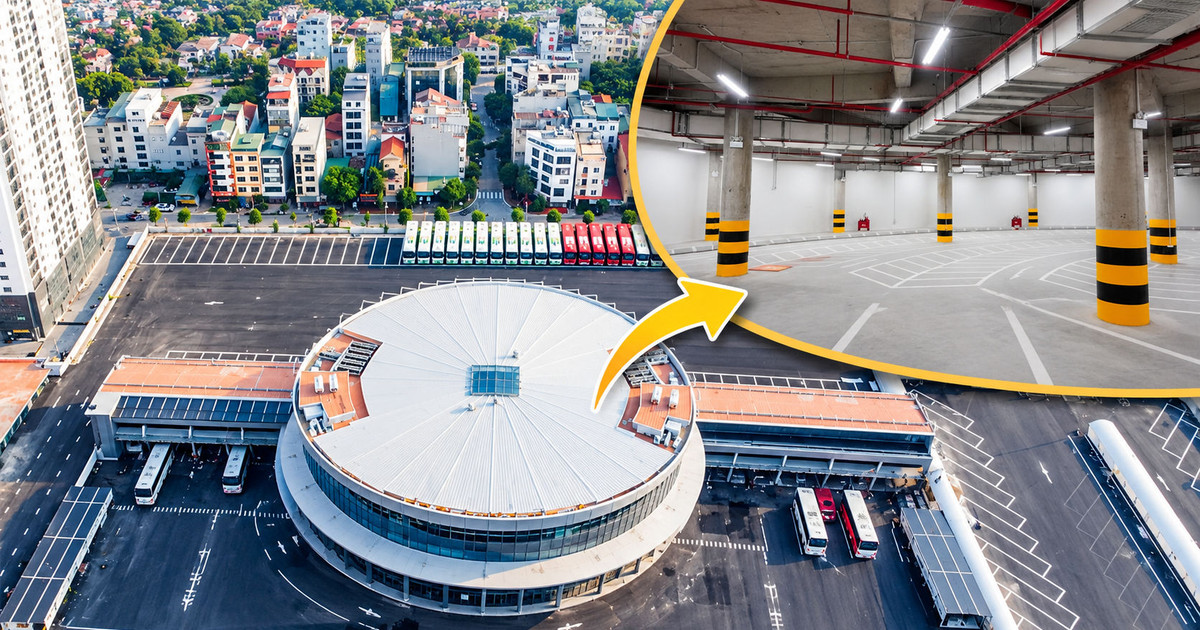 Bến xe khách đầu tiên của Việt Nam sở hữu hầm ngầm với kiến trúc hiện đại: Rộng 5.000m2, hệ thống vận hành tự động khép kín