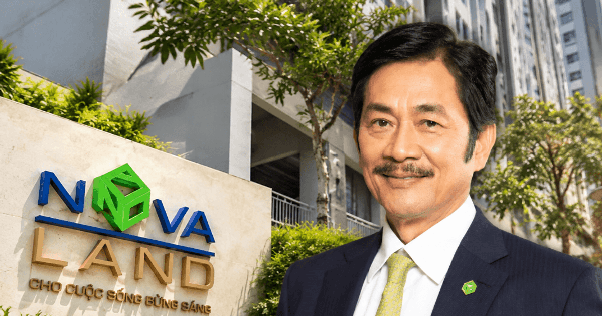 Vợ ông Bùi Thành Nhơn đăng ký bán 6,3 triệu cổ phiếu NVL