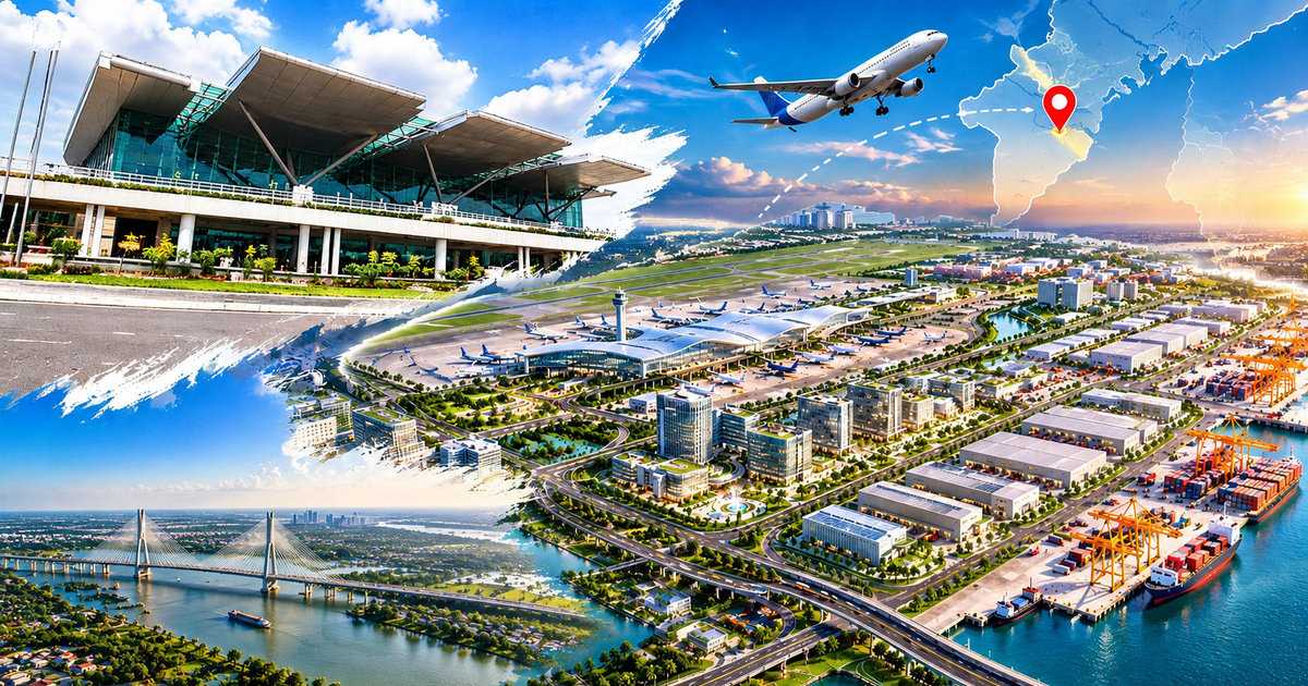 Sân bay quốc tế của Việt Nam cả năm "trắng" chuyến bay quốc tế đang được tính toán gắn với khu thương mại tự do quy mô 5.000ha