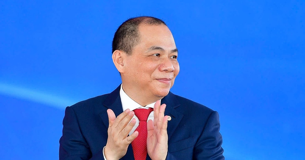 Ông Phạm Nhật Vượng kiếm thêm 2,3 tỷ USD chỉ trong một ngày, giàu thứ 67 trên thế giới