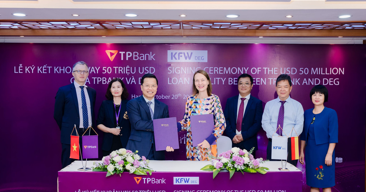 Một ngân hàng vừa ký khoản vay 50 triệu USD với định chế tài chính Đức
