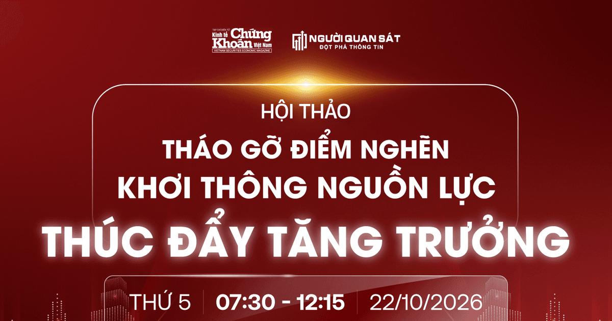 Hội thảo "Tháo gỡ điểm nghẽn, khơi thông nguồn lực thúc đẩy tăng trưởng" sắp tổ chức tại Hà Nội