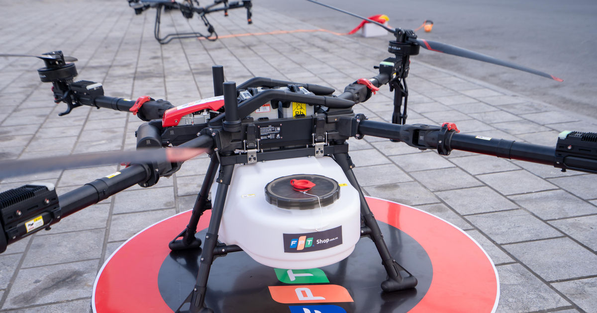Điện Biên sẽ dùng UAV giúp nông dân gieo giống, phun thuốc tại cánh đồng lúa Mường Thanh