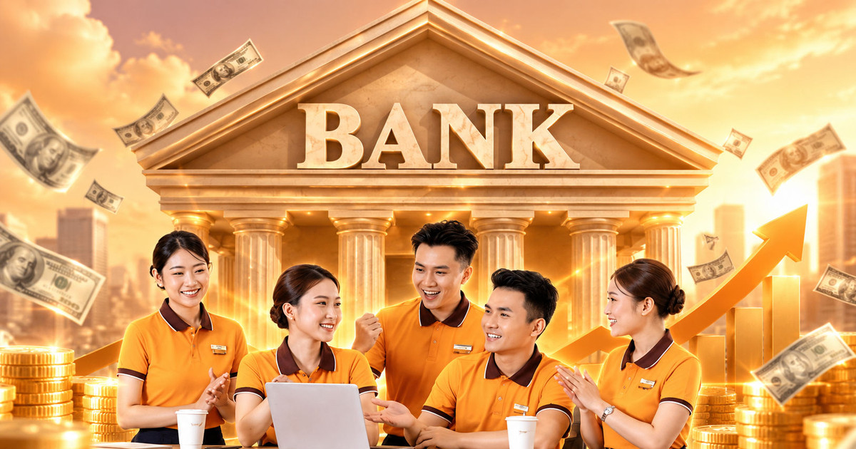 Ngân hàng có vợ chồng tỷ phú Phạm Nhật Vượng nắm gần 10% vốn tăng mạnh thu nhập nhân viên