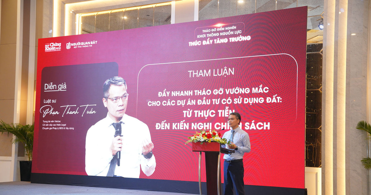 4.600 dự án mắc kẹt, Luật sư Phạm Thanh Tuấn chỉ ra "nút thắt" cần tháo gỡ