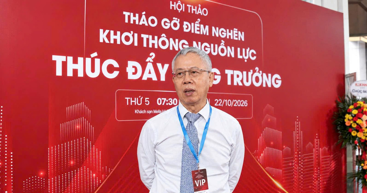 TS Nguyễn Đức Kiên: Doanh nghiệp bất động sản cần 50% vốn tự có khi quyết định đầu tư một dự án