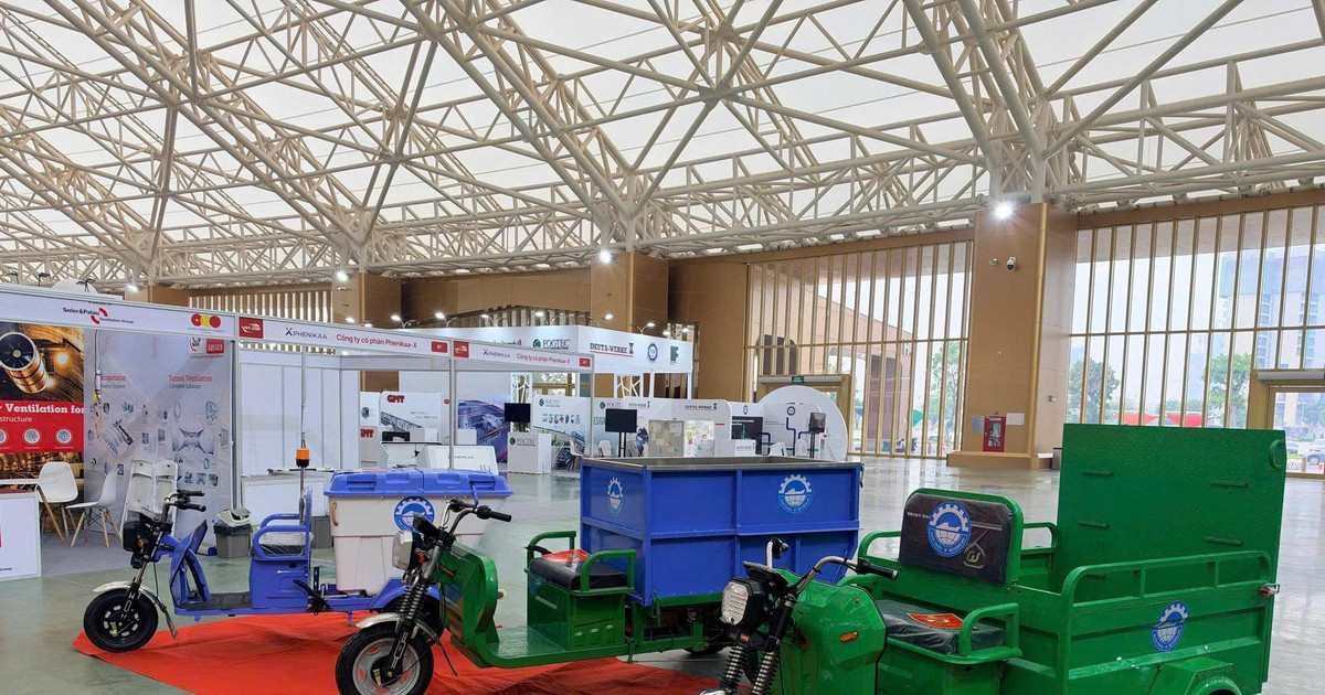 Lần đầu lộ diện xe ba bánh điện với nhiệm vụ đặc biệt do doanh nghiệp Bộ Công an chế tạo