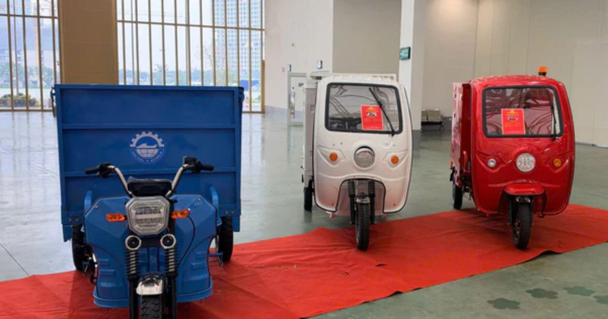 Lộ diện xe điện 3 bánh chuyên dụng của Nam Triệu: Mảnh đất tỷ đô chưa có dấu chân VinFast
