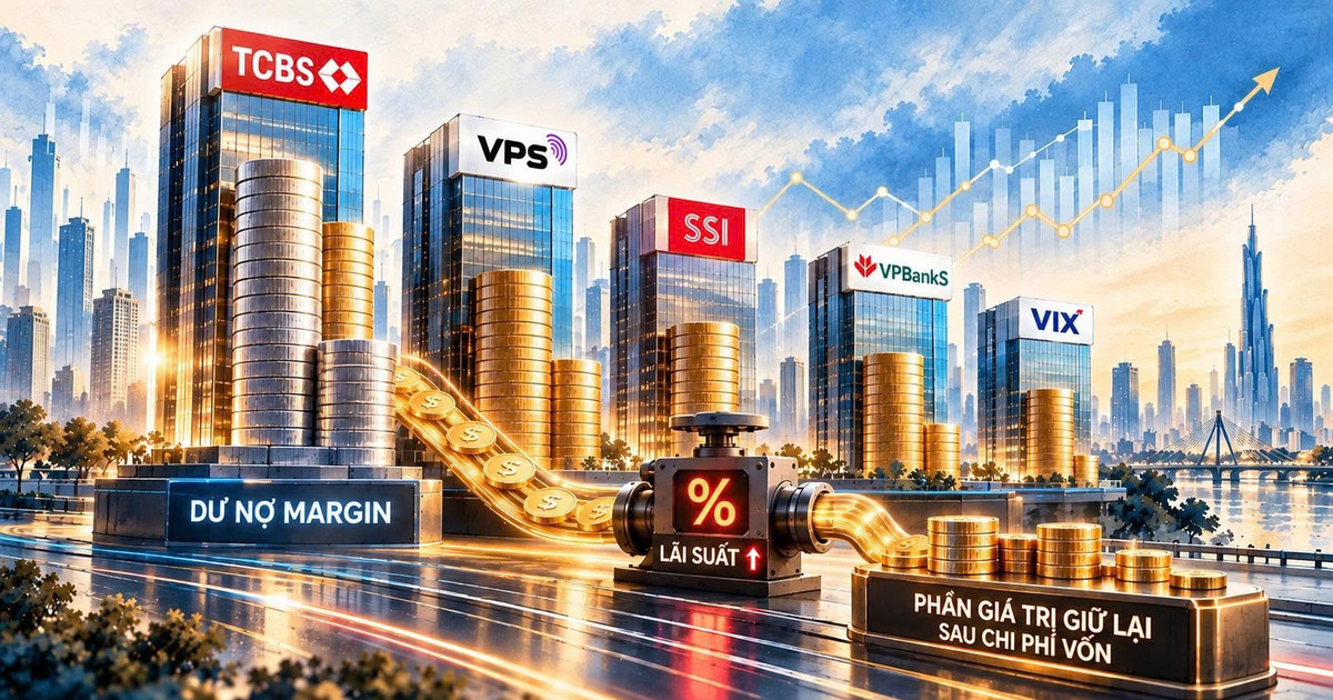 Cho vay nhiều nhất chưa chắc kiếm tiền giỏi nhất: Công ty chứng khoán nào đang khai thác margin hiệu quả trong quý III?