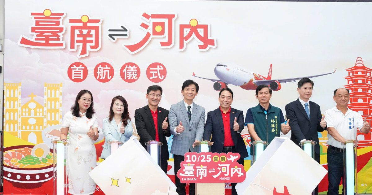 Vietjet khai trương đường bay thẳng Hà Nội – Đài Nam (Đài Loan, Trung Quốc), tiếp tục mở rộng mạng bay quốc tế