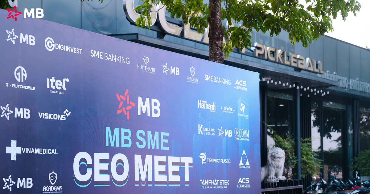 MB SME mang đặc quyền kết nối những người dẫn đầu trên sân đấu và thương trường