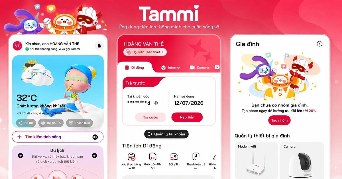 Sau 3 tháng ra mắt, siêu ứng dụng Tammi cán mốc 20 triệu người dùng, lãnh đạo Viettel Telecom "giải mã" tham vọng muốn hướng tới