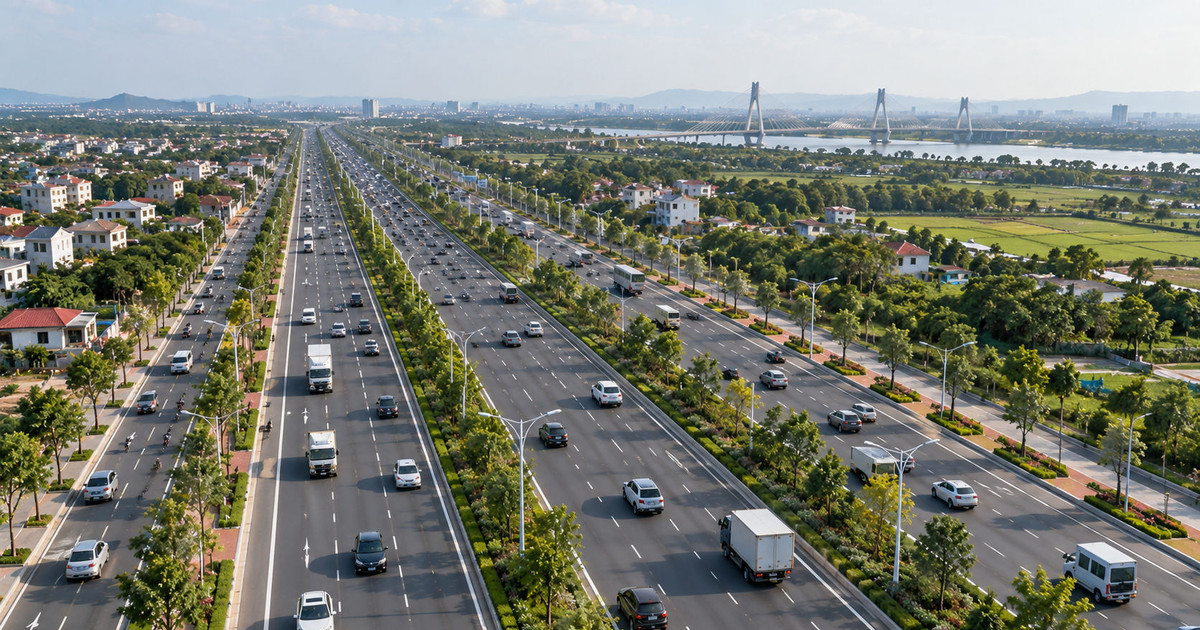 Sắp có tuyến đường gần 12.800 tỷ, dài gần 22km đi qua 6 xã, phường Hà Nội