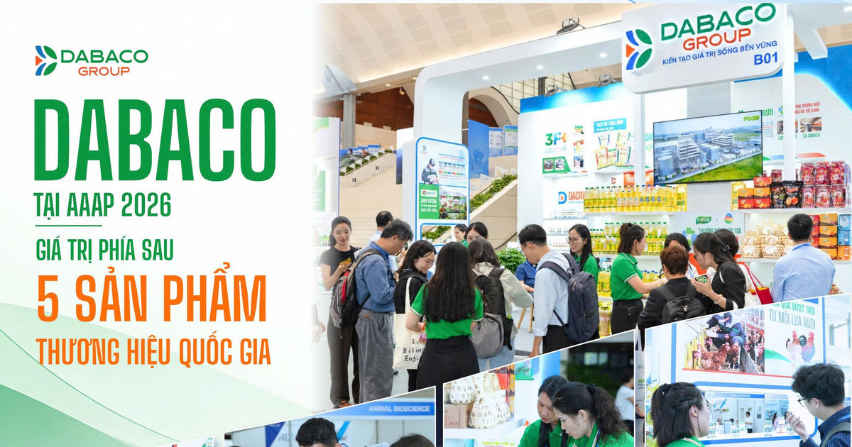 AAAP 2026: Năm sản phẩm Thương hiệu quốc gia và chiều sâu chuỗi giá trị của Dabaco (DBC)