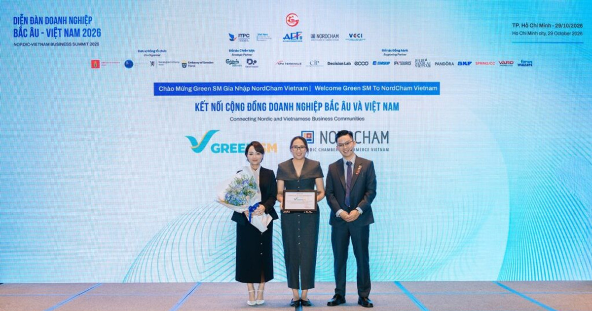 Green SM gia nhập Hiệp hội Doanh nghiệp Bắc Âu tại Việt Nam
