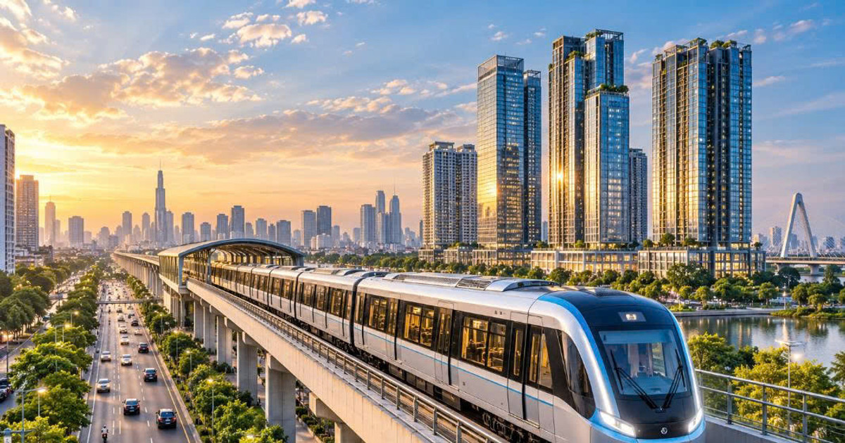 Bắt đầu triển khai đo đạc 2 tuyến đường sắt đô thị tại Hà Nội do liên danh Vinhomes làm tổng thầu