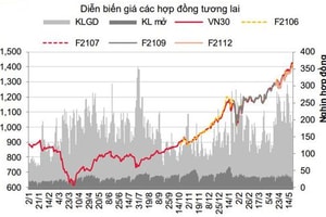 Phái sinh: Thanh khoản giảm, dù điểm số duy trì đà tăng