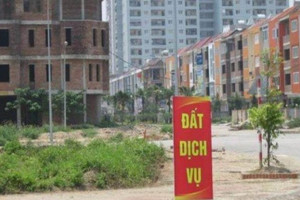 Đất dịch vụ vùng ven: Trầm lắng giao dịch