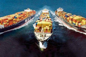 Giá cước vận tải biển liên tục tăng mạnh
