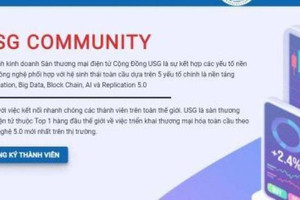 CEO "siêu doanh nghiệp" 500.000 tỷ ra mắt sàn TMĐT cộng đồng USG