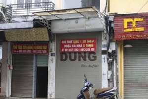 Bất động sản cho thuê tiếp đà lao dốc