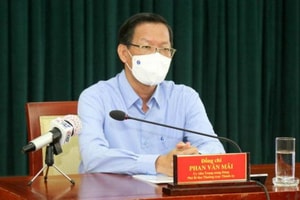 Phó bí thư Phan Văn Mãi: Có thể áp dụng các biện pháp theo chỉ thị 12 thêm 1-2 tuần