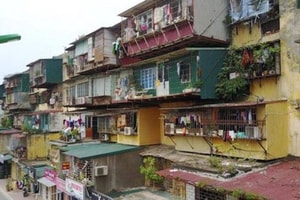 Chung cư cũ trở thành thị trường căn hộ giá rẻ khu vực trung tâm