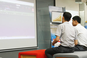 Tiền nội đồng loạt đảo vị thế phiên VN-Index giảm mạnh