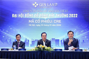 Cen Land (CRE) tăng vốn điều lệ, đặt mục tiêu doanh thu 10.000 tỷ đồng trong năm 2022