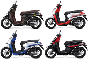 Việt Nam mở bán chính hãng xe tay ga Honda