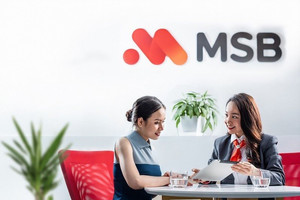 MSB chốt danh sách cổ đông chia cổ phiếu thưởng 30% vào tháng 10