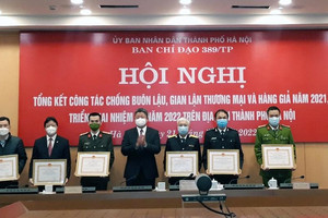 Hà Nội triển khai nhiệm vụ chống buôn lậu, hàng giả năm 2022