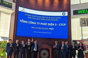 EVNGENCO3 chính thức đánh cồng trên HOSE