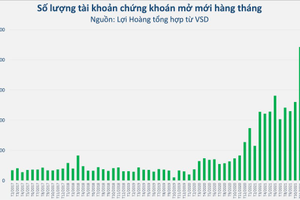 Tài khoản chứng khoán mở mới bắt đầu "vơi dần"?