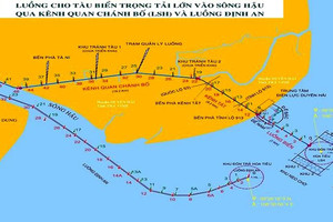 Cần Thơ kêu gọi đầu tư 500 tỷ đồng nạo vét hơn 30 km luồng Định An
