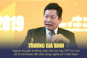 Ông Trương Gia Bình sẽ làm Chủ tịch Tập đoàn FPT đến năm 71 tuổi