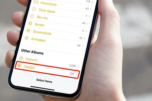 Hướng dẫn cách ẩn ảnh trên iPhone