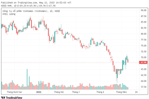 Vinhomes (VHM) đặt target lợi nhuận sau thuế 2022 giảm 23% YoY