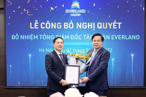 Ông Nguyễn Thúc Cẩn được bổ nhiệm làm Tổng Giám đốc của Tập đoàn Everland