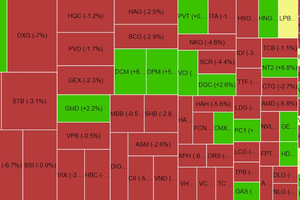 Chứng khoán phiên chiều 6/6: VN30 đổi màu, VN-Index thoát nạn