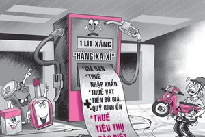 Bộ Tài chính trình phương án giảm thuế tiêu thụ đặc biệt với xăng