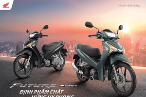 Xe máy Honda Future 2022: Siêu tiết kiệm xăng