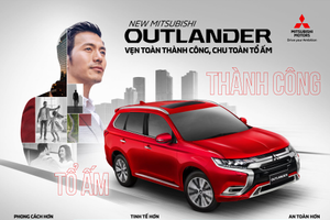 Mitsubishi Outlander 2022 ra mắt tại Trung Quốc