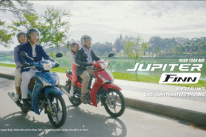 Yamaha ra mắt xe số Jupiter Finn giữa lúc xe ga đang khan hàng