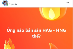 [Chứng khoán cười] "Ông nào bán sàn cổ phiếu HAG - HNG phiên ATC?