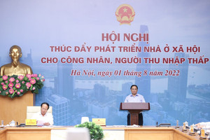 Thủ tướng Chính Phủ chủ trì hội nghị phát triển nhà ở xã hội cho công nhân, người thu nhập thấp