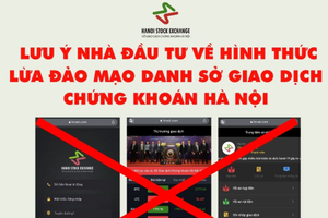 Sở GDCK Hà Nội bị mạo danh "làm càn", kêu gọi huy động tiền, đầu tư chứng khoán trái phép